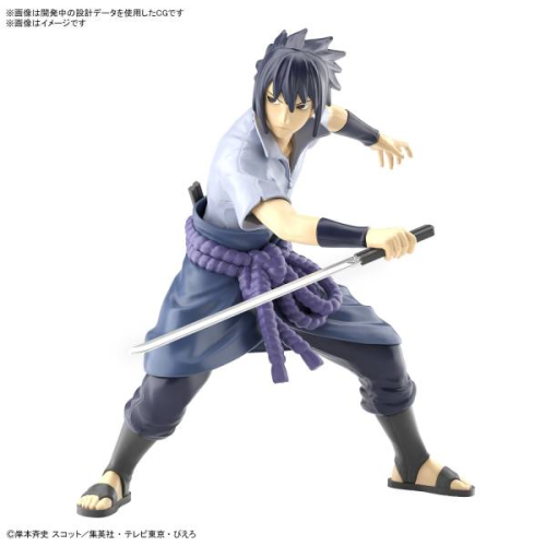 NARUTO - Uchiha Sasuke klasy podstawowej (3L) - Zestaw modelarski