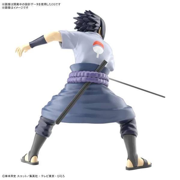 NARUTO - Uchiha Sasuke klasy podstawowej (3L) - Zestaw modelarski