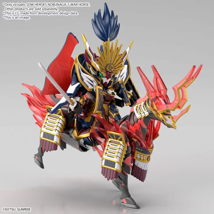 GUNDAM - SDW Heroes Nobunaga's War Horse - Zestaw modelarski