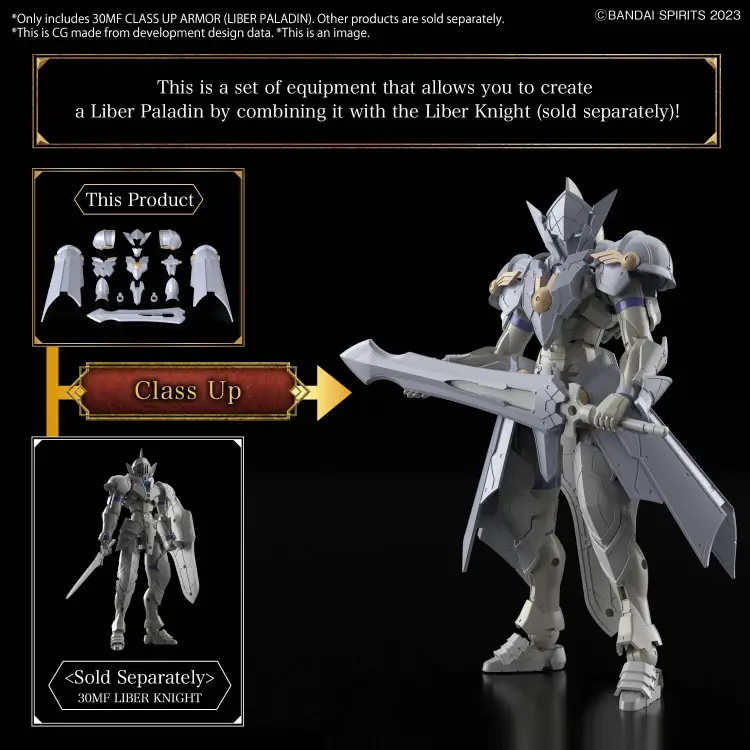 30MF - Class Up Armor (Liber Paladin) - Zestaw modelarski