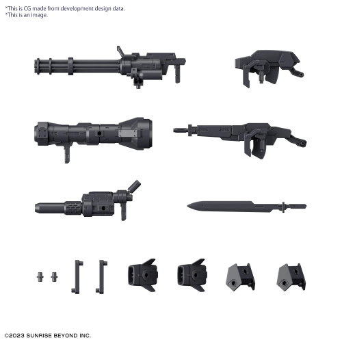 AMAIM - HG 1/72 AMAIM Weapon Set 7 - Zestaw modelarski