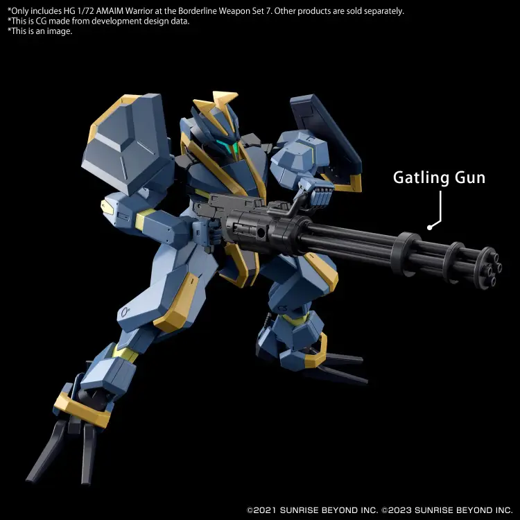 AMAIM - HG 1/72 AMAIM Weapon Set 7 - Zestaw modelarski