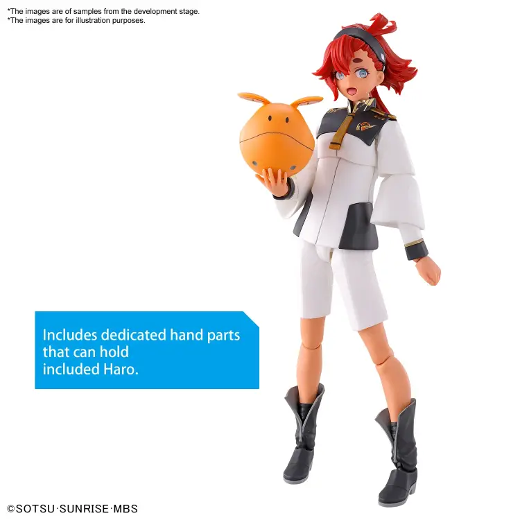 GUNDAM - Standardowa Suletta Mercury z figurką - Zestaw modelarski