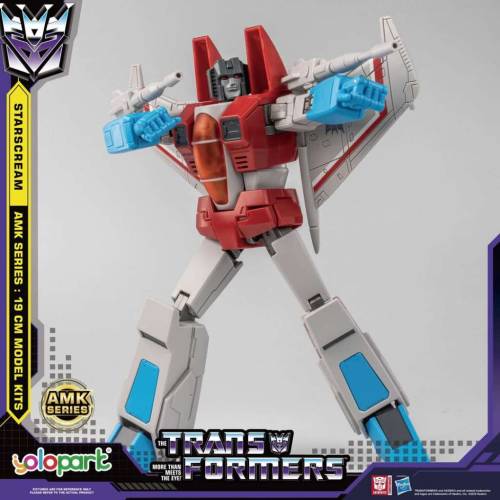 TRANSFORMERS GENERATION ONE - Starscream - Zestaw modelarski 19 cm