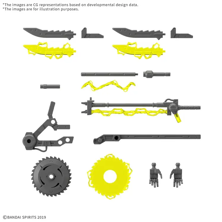 30MM - Dostosuj broń (broń plazmowa) - Zestaw modelarski