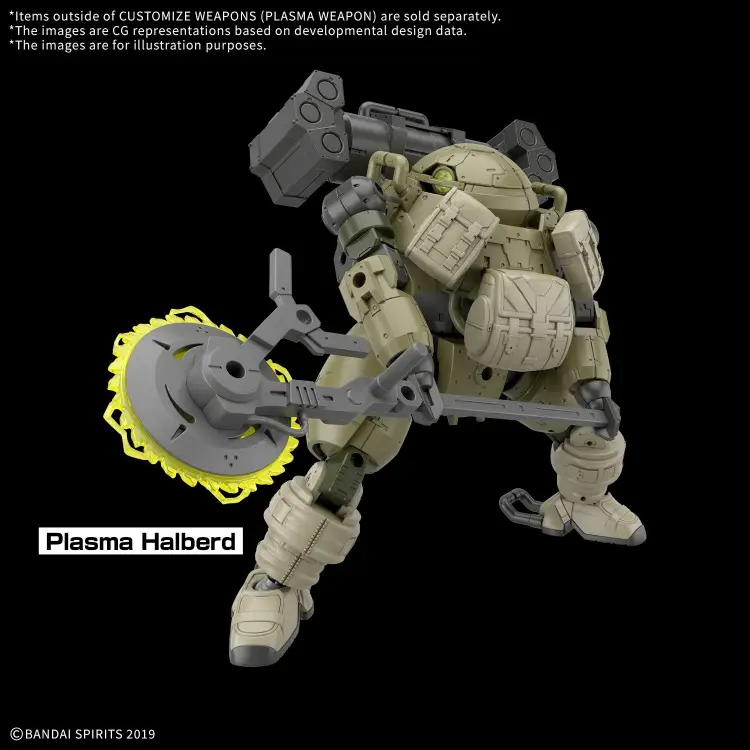 30MM - Dostosuj broń (broń plazmowa) - Zestaw modelarski