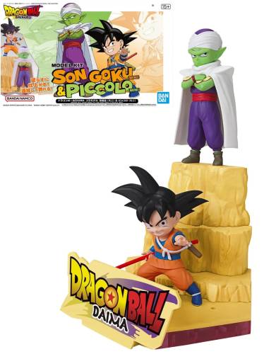 DRAGON BALL DAIMA - Son Goku (mini) i Piccolo (mini) - Zestaw modelarski