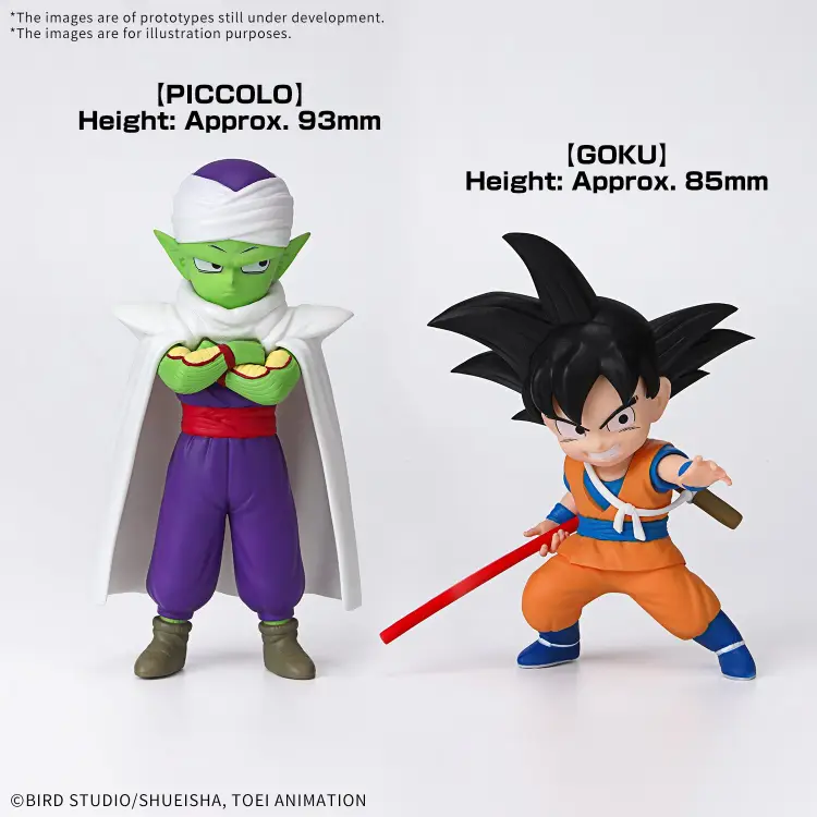 DRAGON BALL DAIMA - Son Goku (mini) i Piccolo (mini) - Zestaw modelarski