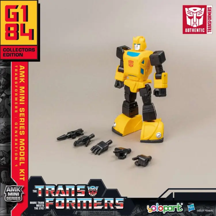 TRANSFORMERS GENERATION ONE - Bumblebee - Zestaw modelarski 11 cm