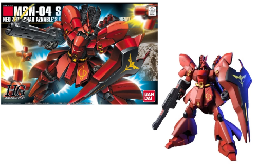 GUNDAM - HGUC 1/144 MSN-04 Sazabi - Zestaw modelarski