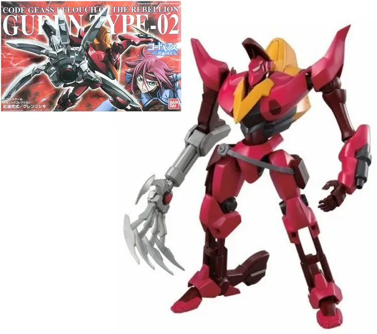 CODE GEASS - 1/35 Guren-Nishiki - Zestaw modelarski