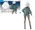 GUNDAM - Figurka standardowa Miorine Rembran - Zestaw modelarski