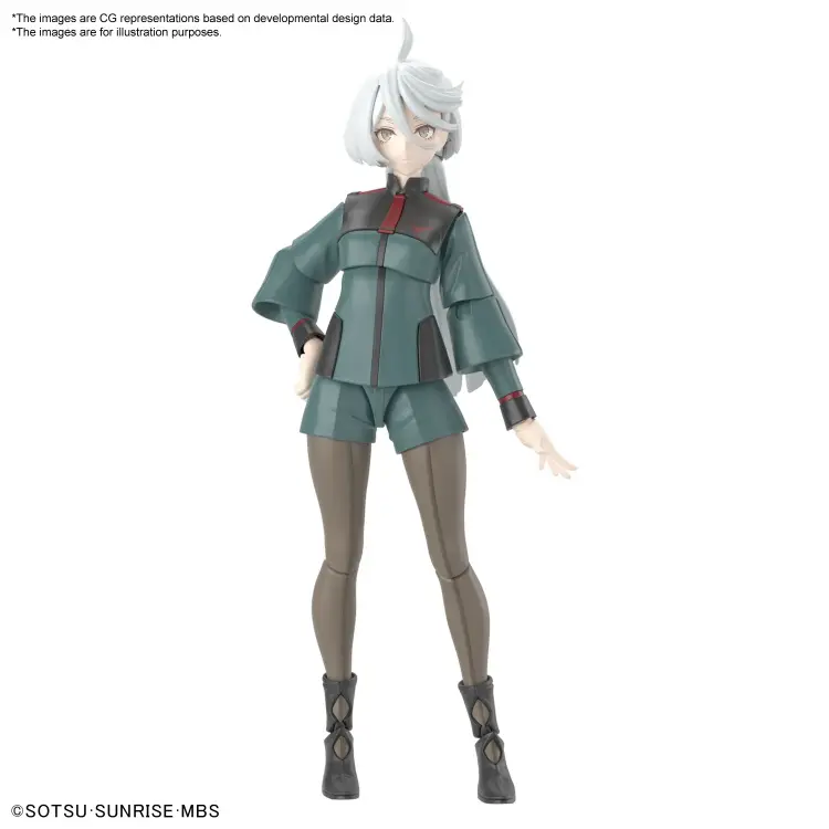GUNDAM - Figurka standardowa Miorine Rembran - Zestaw modelarski