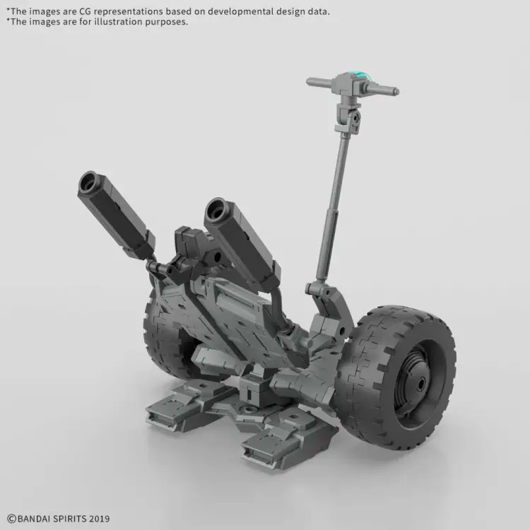 GUNDAM - 30MM 1/144 Pojazd z rozszerzonym uzbrojeniem B - Zestaw modelarski