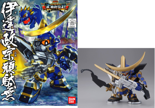 GUNDAM - BB350 Date Masamune Gundam - Zestaw modelarski