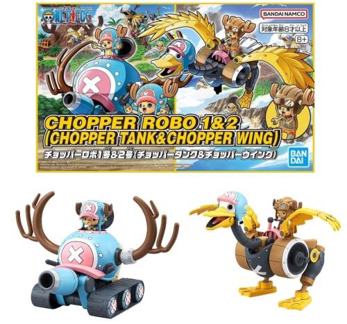 ONE PIECE - Chopper Robot 1&2 (Chopper Tank & Chopper Wing) - Zestaw modelarski