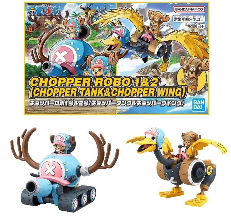 ONE PIECE - Chopper Robot 1&2 (Chopper Tank & Chopper Wing) - Zestaw modelarski