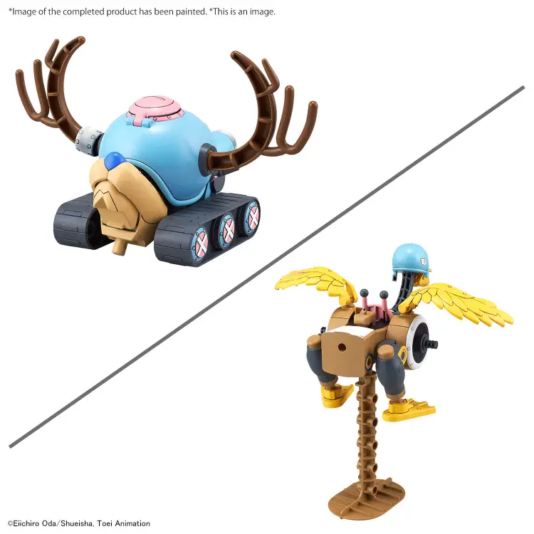 ONE PIECE - Chopper Robot 1&2 (Chopper Tank & Chopper Wing) - Zestaw modelarski