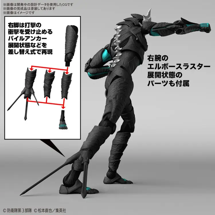 KAIJU NO. 8 - Zestaw modelarski z figurką Kaiju NO. 8