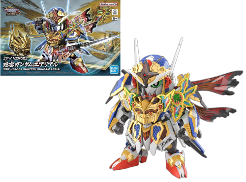 GUNDAM - SDW Heroes Onmitsu Gundam Aerial - Zestaw modelarski