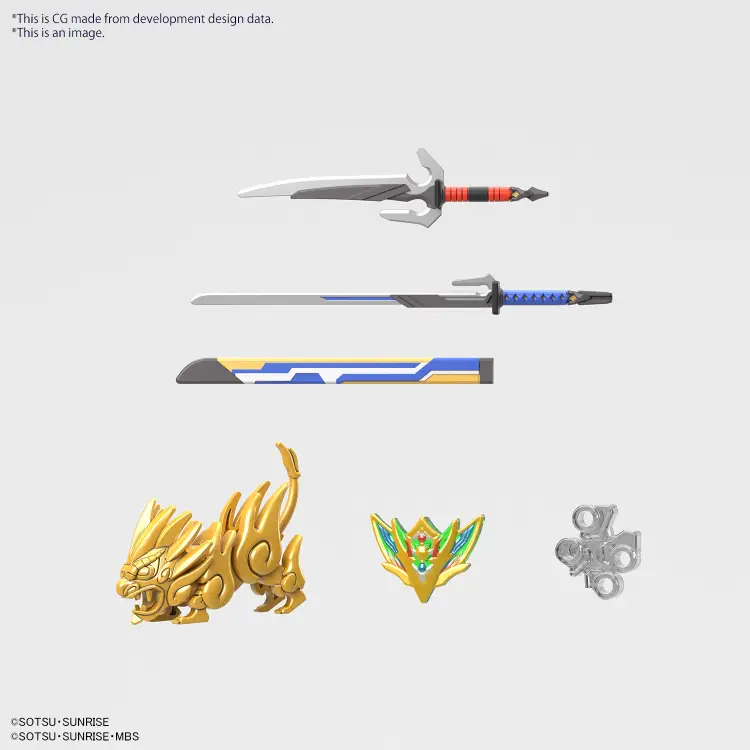 GUNDAM - SDW Heroes Onmitsu Gundam Aerial - Zestaw modelarski