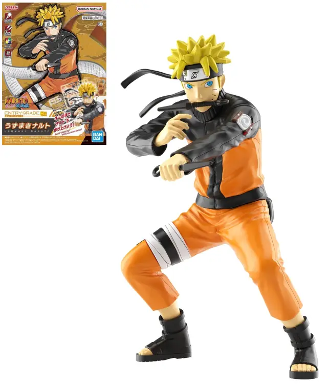 NARUTO - Uzumaki Naruto klasy podstawowej (3L) - Zestaw modelarski