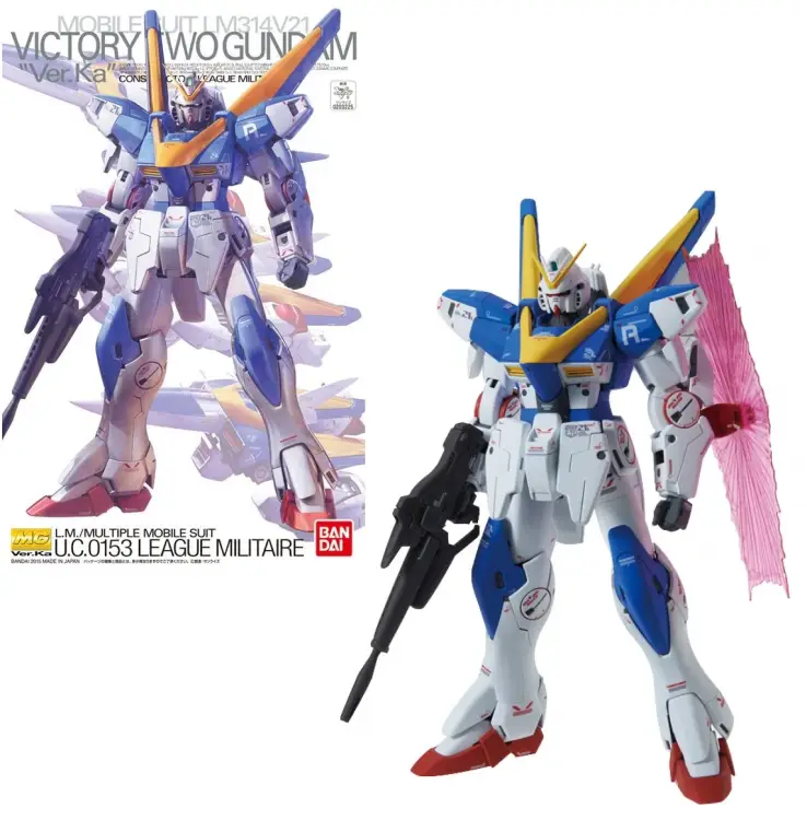 GUNDAM - MG 1/100 Victory Two Gundam Ver. Ka - Zestaw modelarski