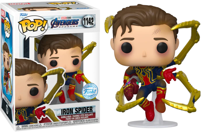 Funko POP! Iron Spider bez maski - Avengers Endgame #1142