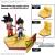 DRAGON BALL DAIMA - Son Goku (mini) i Vegeta (mini) - Zestaw modelarski
