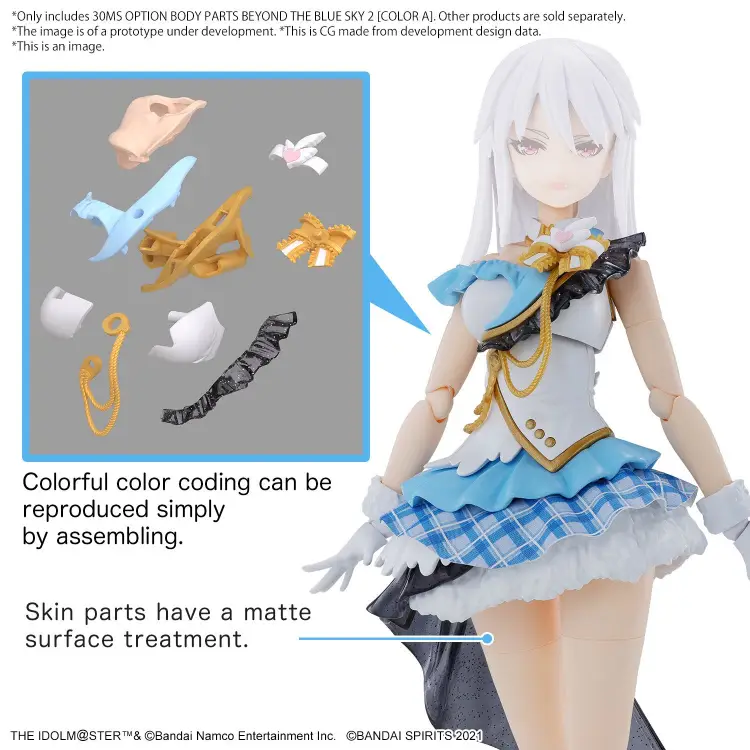 IDOLMASTER - 30MS Opcja części ciała poza błękitnym niebem 2 - Zestaw modelarski