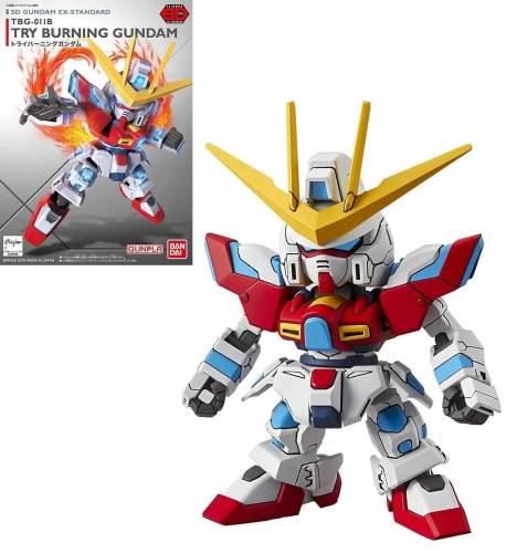 GUNDAM - SD Gundam Ex-Standard Try Burning - Zestaw modelarski