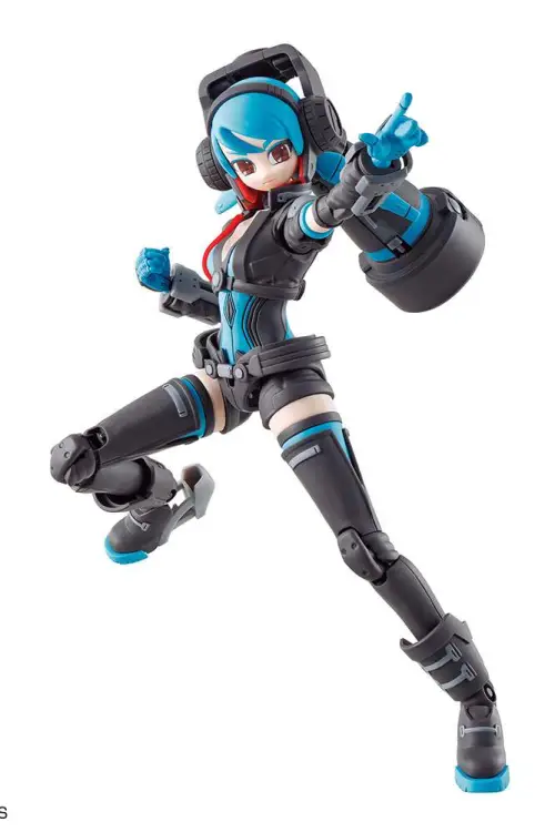 GIRL GUN LADY - Lady Commander Alice - Zestaw modelarski