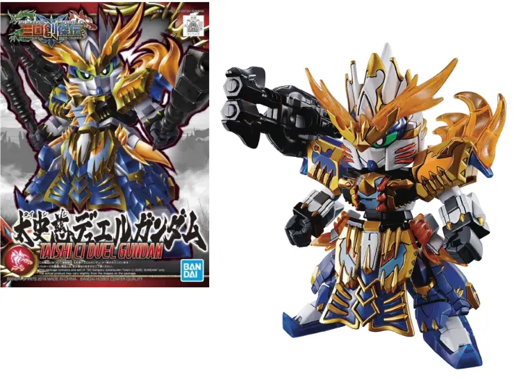 GUNDAM - SD Sangoku Soketsuden Taishi CI DUEL Gundam - Zestaw modelarski
