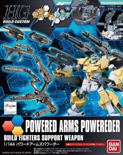 GUNDAM - HGBC 1/144 Powereder z zasilaną bronią - Zestaw modelarski