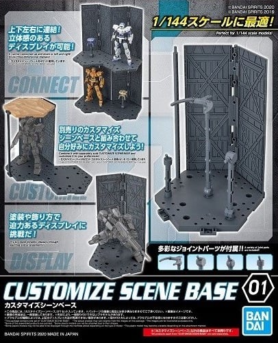 GUNDAM - Customize Scene Base 01 - Zestaw modelarski