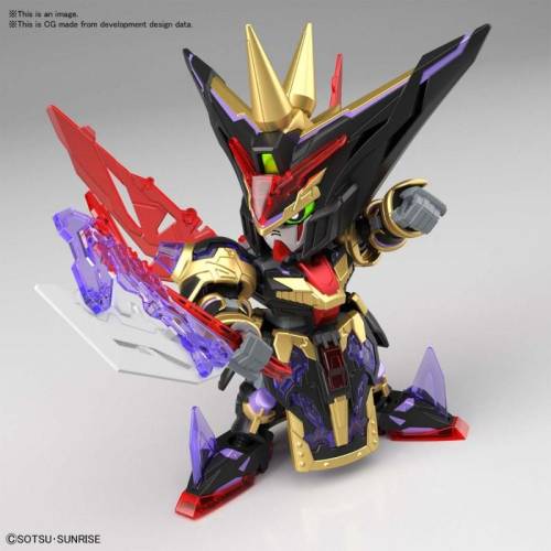 GUNDAM - SD - Sangoku Sokets Dian Wei Gundam Master - Zestaw modelarski - 8 cm