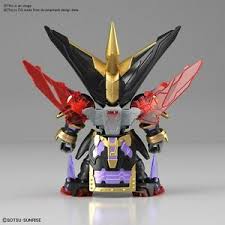 GUNDAM - SD - Sangoku Sokets Dian Wei Gundam Master - Zestaw modelarski - 8 cm