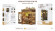 MINIATUROWY DOMEK - DIY - Fantacy Plant Shop - 146szt + Oświetlenie LED