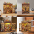 MINIATUROWY DOMEK - DIY - Fantacy Plant Shop - 146szt + Oświetlenie LED
