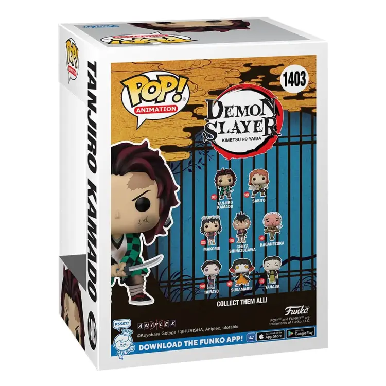 Funko pop - Tanjiro Kamado (Training) - Demon Slayer: Kimetsu no Yaiba