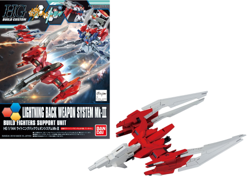 GUNDAM - HGBC 1/144 Lightning Back Weapon System MK-III - Zestaw modelarski