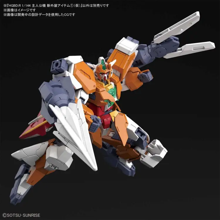 GUNDAM - HGBD:R 1/144 Saturniw Unit Detail Set - Zestaw modelarski