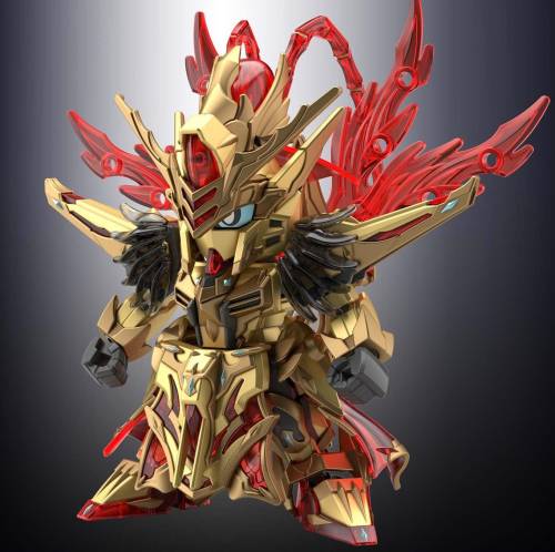 GUNDAM - SD Sangoku Soketsuden Zhou Yu Akatsuki - Zestaw modelarski - 8 cm