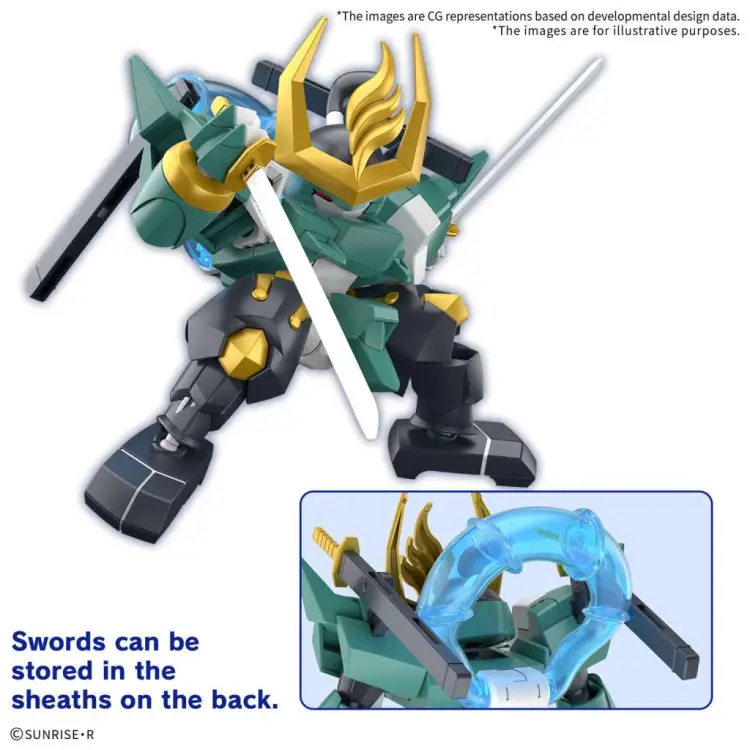 GUNDAM - FUJINMARU - Zestaw modelarski