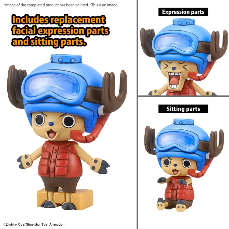 ONE PIECE - Chopper Robot 3&5 (Chopper Submarine & Crane) - Zestaw modelarski