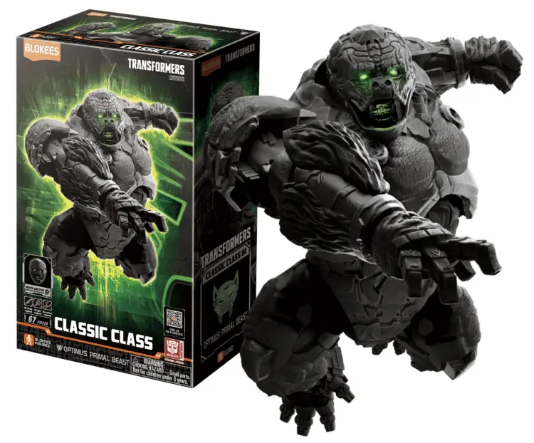 TRANSFORMERS - Optimus Primal Beast - Zestaw modelarski Classic Class Blokees