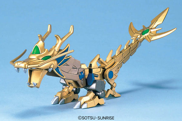 GUNDAM - BB167 Kijin Daisyougun Siryuhou "Kirahagane Gok." - Zestaw modelarski