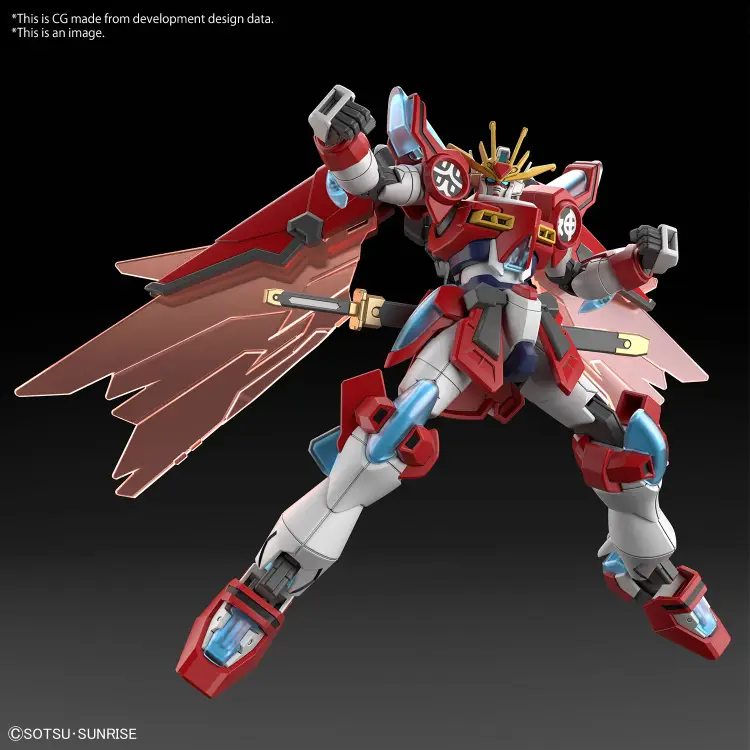 GUNDAM - Zestaw modelarski HG 1/144 Shin Burning Gundam
