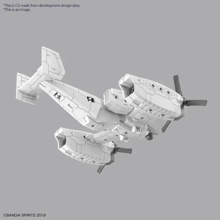30MM - 1/144 Pojazd z rozszerzonym uzbrojeniem (wersja TILT ROTOR) - Zestaw modelarski