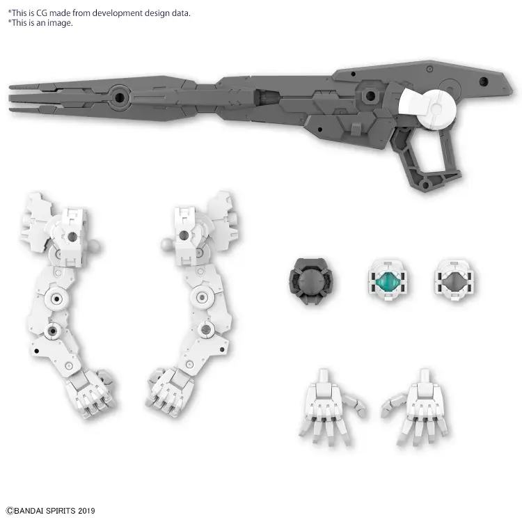 30MM - 1/144 Zestaw części opcjonalnych 11 (duże działo/ramię) - Zestaw modelarski